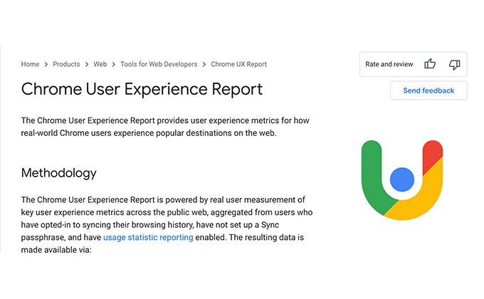 Chrome User Experience Report