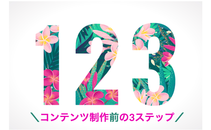 キラーコンテンツの作り方3ステップ 