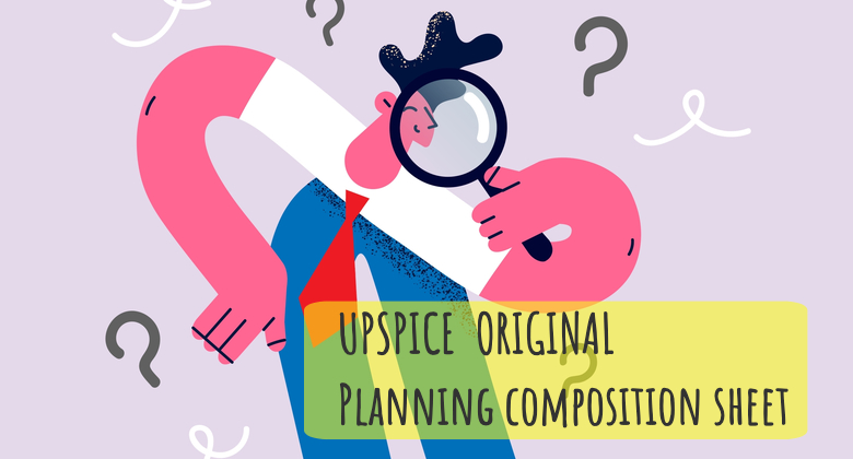 Planning composition sheet